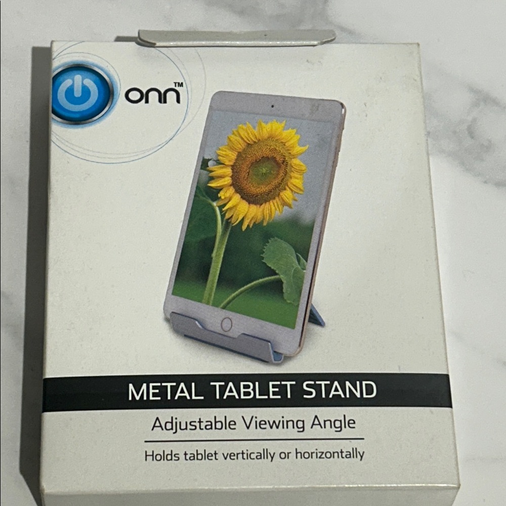 On Running Gray Metal Tablet Stand